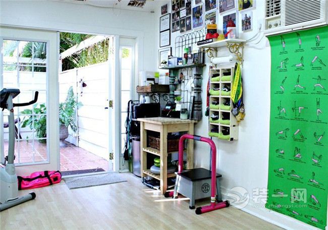武汉家庭健身房设计 家庭健身房装修效果图