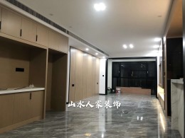 【武汉山水人家装饰】国博新城120平全包现代风格15万