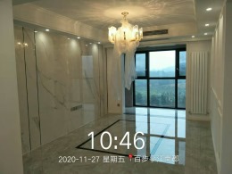 【武汉山水人家装饰】百步亭江南郡现代风格115平全包15万