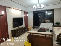 【武汉山水人家装饰】保利城130平新中式全包16万