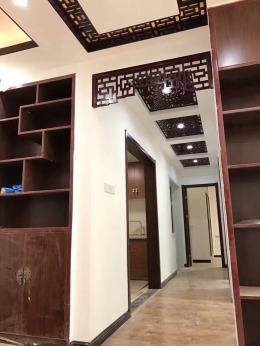 【天海饰家】奥山世纪城--133平--中式风完工实景图