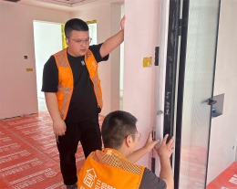 【武汉装修小邓】黄鹂小区73㎡现代风格9.4w在建工地