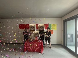 【武汉装修小邓】二十四城104㎡现代风格7.1w在建工地