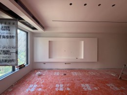 【武汉装修小邓】复地东湖国际93㎡现代风格12w在建工地