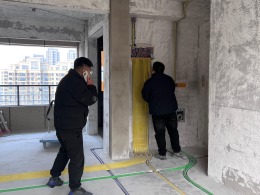 【武汉装修小邓】幸福时代大家110㎡现代风格14w在建工地