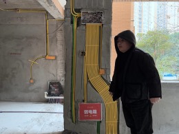 【武汉装修小邓】银湖御园139㎡现代风格20w在建工地