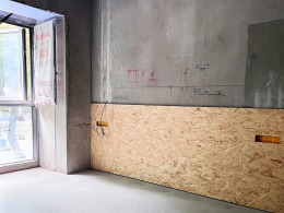 【武汉装修小邓】蓝水郡192㎡现代风格249.6w在建工地