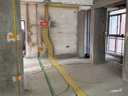 【武汉装修小邓】蓝天花园107㎡现代风格13.9w在建工地