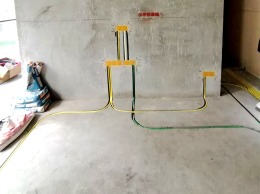 【武汉装修小邓】国博城悦江府106㎡现代风格13.7w在建工地