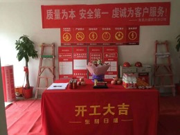 复地东湖国际楼盘施工现场