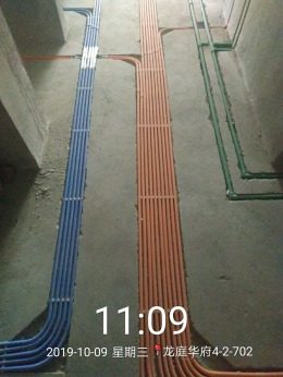 【拜斯达装饰集团】龙庭华府4-1-702水电验收