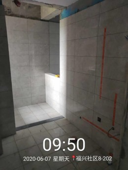 【拜斯达装饰】福星社区8-202室泥工验收