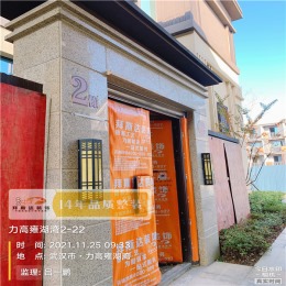 【拜斯达装饰】力高雍湖湾水电验收