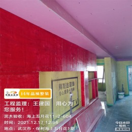 【拜斯达装饰】当代国际花园泥木验收