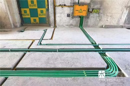【武汉山水人家装饰】祥生柏景湾loft水电在建工地