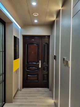 【武汉山水人家装饰】世茂锦绣长江做作验收在建工地