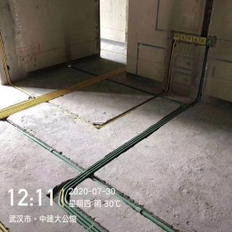 【山水人家装饰】中建大公馆117平在建工地