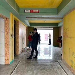 【山水人家装饰】联发外滩首府128平在建工地