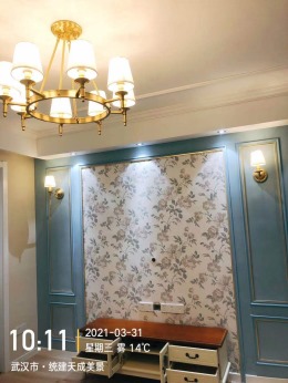 【山水人家装饰】统建天城美景硬装完工验收中