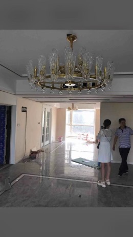 武汉业之峰装饰-南湖半岛214平-轻奢风格毕业实景