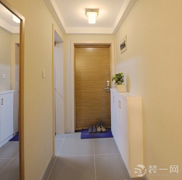 两居室日式原木风格装修设计效果图