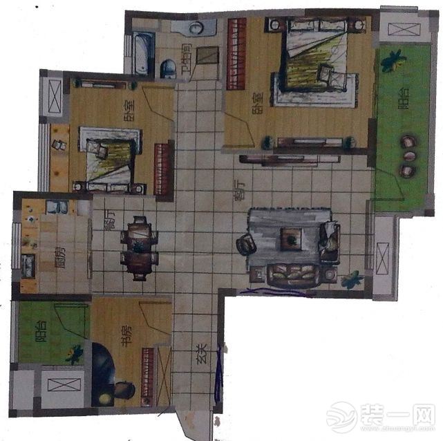 简洁实用小屋