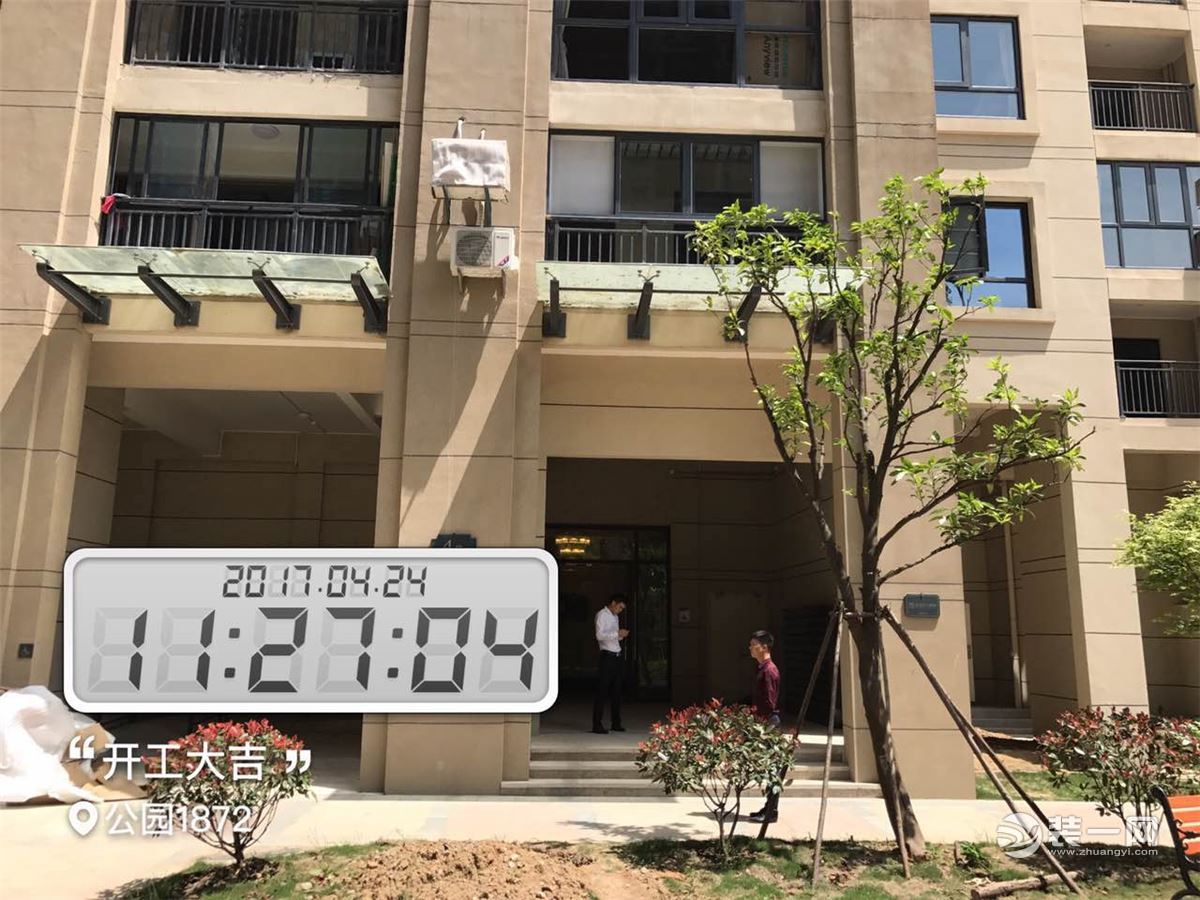 武汉全有装饰公司公园1872欧式风格120平装修施工