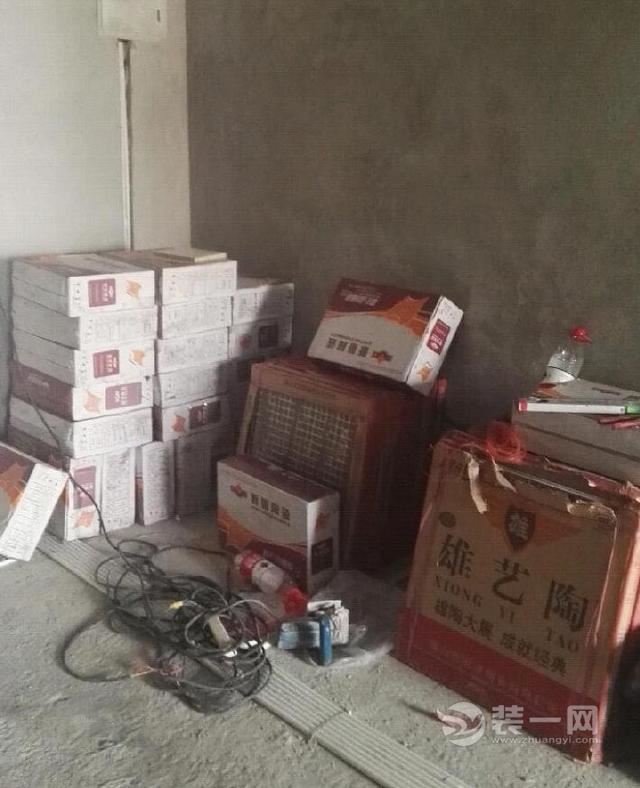 瓷砖进场